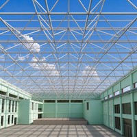 Bâtiment de stade sportif en structure acier de conception industrielle Kin Bright avec structures Tekla