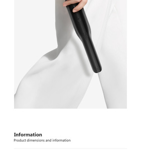 Dual-Purpose <strong>Mini</strong> Portable Wireless <strong>Hair</strong> <strong>Straightener</strong> Curling Iron Titanium LED Display USB Charging for Household Use for - Product Image 6