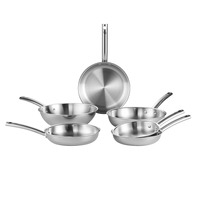 Wok en acier inoxydable de qualité professionnelle, écologique, 28 cm, antiadhésif, compatible avec les plaques à induction