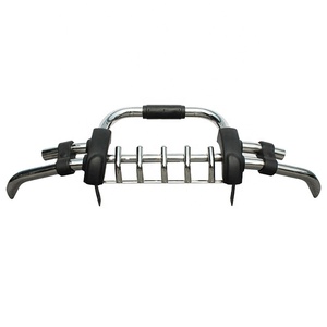 4x4 Pickup Truck Nudge Bar Bull Bar Pare-chocs avant en acier inoxydable pour Ford Ranger <span class=keywords><strong>T6</strong></span> T7 T8 T9 Raptor F150 Navara NP300 D40 D22 - Product Image 1
