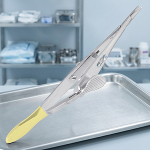 Porte-aiguille chirurgical manuel OEM/ODM en acier inoxydable certifié CE, instrument de chirurgie générale de classe I - Product Image 3