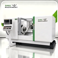 Centre d'usinage CNC CT10 à double broche, 4 axes, 12 postes à outils, Fanuc, lit incliné, machine robuste