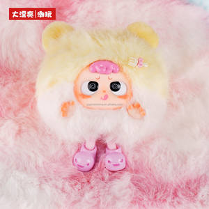 100% Original 8 Pièces/Ensemble Baby Three Heyme Dear Little Ghost Série de Pendentifs en Peluche Boîte Mystère Poupées en Peluche en Vinyle Porte-clés Adorables Jouets - Product Image 5