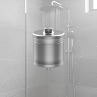 Pommeau de Douche Filtrant en Alliage d'Aluminium à 8 Étapes – Élimine le Chlore pour une Peau et des Cheveux Sains – Filtre de Douche OEM/ODM