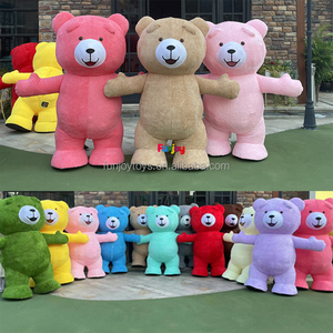 زي تنكري تنكري كبير قابل للنفخ باللون الأصفر من الشركة المصنعة في الصين للحفلات - Product Image 6