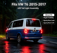 Feux arrière modifiés pour Volkswagen T6 2015-2017, feux arrière LED pour VOLKSWAGEN T6