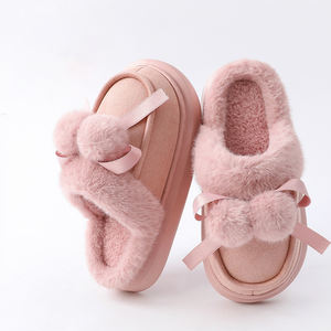 Pantuflas de Algodón para el Hogar con Suela Antideslizante, Novedad de Invierno 2025, Suela Gruesa Antideslizante - Product Image 2