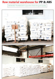 Halat ambalaj ekranı için beyaz kemer plastik kancalar - Product Image 6