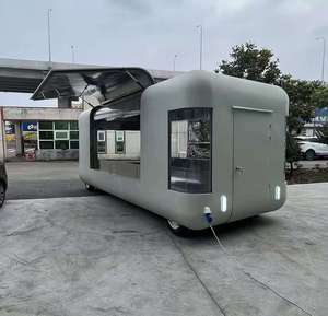 Remolque de Comida Móvil Personalizado, Totalmente Equipado, Carrito de Comida Rápida <span class=keywords><strong>para</strong></span> Postres, Hot Dogs, Café y Hamburguesas - Product Image 3