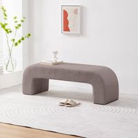 Banc à chaussures multifonctionnel moderne haut de gamme pour entrée, canapé de salon, mobilier de maison, siège avec coussin, chaise, pied de lit