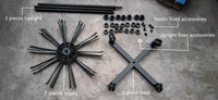 Présentoir Rotatif à 360 Degrés, Étagère de Magasin de Bijoux en Fer à 7 Niveaux, Support Rotatif pour Chaussettes et Accessoires de Téléphone