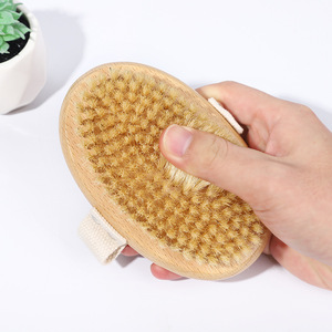 <span class=keywords><strong>Spazzola</strong></span> per il corpo in legno naturale per massaggio a secco ed esfoliazione, <span class=keywords><strong>spazzola</strong></span> anticellulite morbida e liscia - Product Image 4