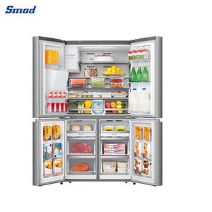 Smad 20Cu.Ft. Réfrigérateur à quatre portes de profondeur standard avec distributeur d'eau et machine à glaçons - Product Image 3