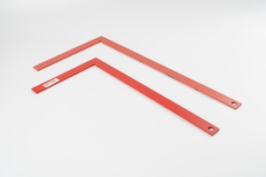 <span class=keywords><strong>Équerre</strong></span> de maçonnerie robuste et épaissie en acier de 5 mm d'épaisseur, outil de mesure et de traçage découpé au laser - Product Image 2
