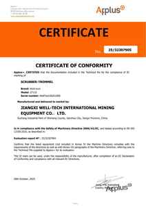 Máquina de limpieza de lavado de minería de oro de arcilla de grava de <span class=keywords><strong>arena</strong></span> de alta eficiencia depurador de trommel de tambor giratorio - Product Image 5