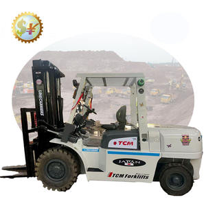 Japón hizo usado TCM FD50 carretilla elevadora Isuzu motor diesel barato 5 toneladas carretilla elevadora Komatsu TCM Toyota Heli usado barato almacén carretilla elevadora - Product Image 1