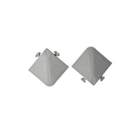 Langlebiges modulares Garagenboden-Übergangs kanten kit Verriegelung design Kompatible Auto reinigung Garagen bodenfliesen Ecken enthalten