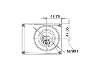 Balayage 3D à grande vitesse 1064NM 10mm Laser Fiber JCZ G3 Plus Galvo Head pour machine de marquage laser