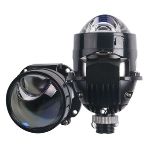 Sanvi Auto <b>Lights</b> 44w 5500k 2.5 Inch S15 Blue Lens Indonesia Hot Sale RHD Bi Led <b>Projector</b> Lens Headlights - Product Image 6