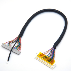 DF14-20P-1.25C Kabel Sinyal LVDS Anti-interferensi untuk Detektor Medis Portabel Instrumen LCD Kecil - Product Image 6