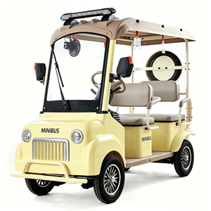 Mini-bus de tourisme 4 places, voiturette de golf ouverte, véhicule de patrouille pour hôtels et complexes hôteliers - Product Image 2