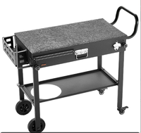 Table de grillade, table de cuisson pliable pour l'extérieur, tables de préparation pour barbecue, pique-nique, cuisine, cour