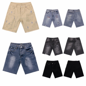 Floralcharm Trade Wholesale Retro Distressed High Street Denim de haute qualité Offres Spéciales Jeans Shorts - Product Image 1