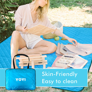 Wholesale Outdoor Large Portable Foldable Sand Proof Custom Recycled Waterproof <b>Picnic</b> <b>Blanket</b> - Product Image 5