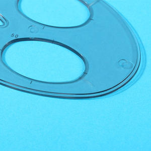 Set di Righelli in Plastica Trasparente Pesante FOSKA con Curva Francese e Bordo Liscio per Disegno, Progettazione e Progetti Artistici - Product Image 4