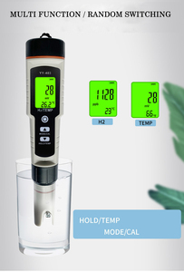 Medidor digital de qualidade da água 2 em 1, testador de temperatura, concentração de íon de hidrogênio, com atc - Product Image 5