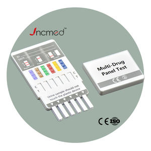 Bandes d'urine 10 paramètres de test d'urine une étape de diagnostic panneau de test de drogue, papier de test d'urine pour laboratoire - Product Image 1