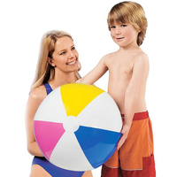 Ballons de plage gonflables en PVC en gros avec impression de logo personnalisé