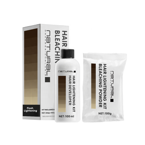 전문 헤어 컬러 제거제 탈색 파우더 개발자 대량 헤어 탈색 키트 맞춤형 도매 헤어 탈색제 - Product Image 2