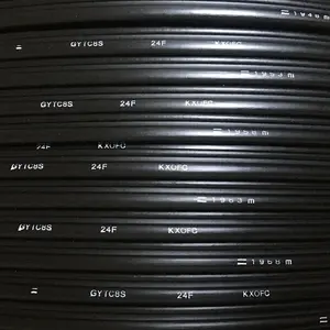 Wholesale Customized Cheap GYTC8S/GYTC8A Cable Fiber Optic 24 Core Fiber Optic Cable Self Support Figure 8 Fiber Drop Cable