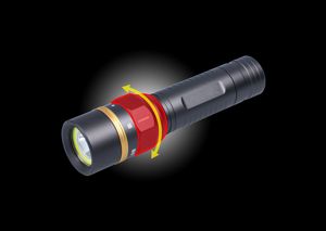 Lampe torche LED 690lm rechargeable USB en aluminium à usage industriel pour l'extérieur Interrupteur magnétique Réglage SPOT COB Source d'alimentation CC IP68 - Product Image 5