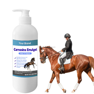 Gel émulsion de carnosine et sulfate de magnésium pour chevaux, recommandé par les vétérinaires, apaisant les articulations, réduisant l'inflammation, sûr et personnalisable - Product Image 3