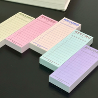 Bloc-notes adhésif découpé en forme de Kawaii, esthétique, artisanal, décoratif, pour journal, scrapbooking, papeterie DIY