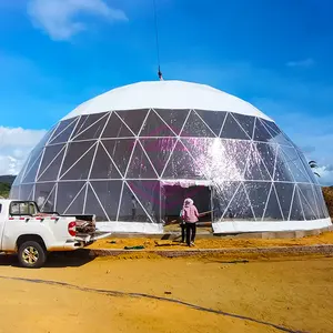 Guangzhou Popular Design Big Durable Trade Show / Party Marquee Geodesic Dome Tent