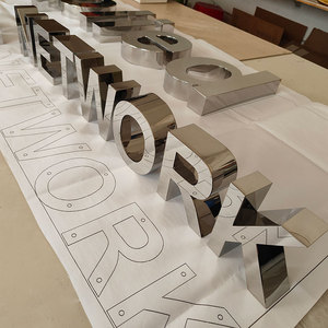 Letras Corporativas para Oficina, Letras Metálicas 3D CNC, Letras de Marca, Logotipo de Pared para Tienda, Letreros de Letras para Exteriores para Negocios - Product Image 6