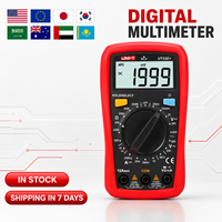 Promo Panas UNI-T UT33A+/B+/C+/D+ 10A AC/DC Volt Amp Ohm Dioda Multimeter Digital CAT II 600V Bersertifikasi CE/FCC