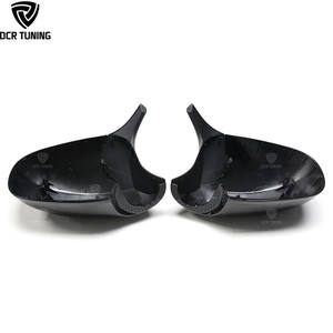 Boîtier de rétroviseur latéral en ABS noir brillant pour BMW Série 3 E90/E91/E92/E93 Série 1 E87/E88/E82 2009-2012 Rétroviseur LCI Facelift - Product Image 2