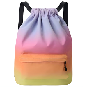 Sac de natation imperméable et respirant - PVC, grande poche avant zippée, fermeture éclair fluide, bretelles réglables pour tous les âges - Product Image 5