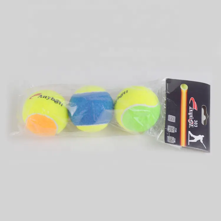Medium Level Rebound ing 80-100cm Tennisbälle Bunte mehrteilige Packung Tennisball Günstige Preis bälle Tennis