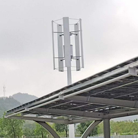 Système de production d'énergie éolienne sur réseau résidentiel maritime 20kw Turbine éolienne à axe vertical