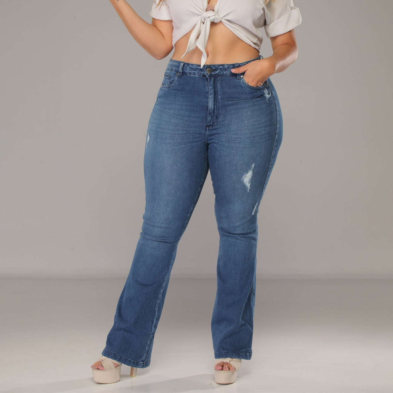 Low Price Sexy Women Butt Lift Push Up Jeans Pants Comfortable