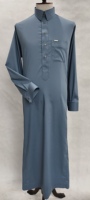Haute Qualité Islamique Saoudien Caftan Arabe Vêtements Hommes Abaya Thawb Caftan Hommes Islam Thobe Al Aseel Saudi Thobe