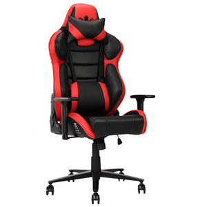 Chaise de jeu pivotante 3D de luxe rouge très confortable, la plus vendue, pour <span class=keywords><strong>gamer</strong></span>, <span class=keywords><strong>fauteuil</strong></span> d'ordinateur durable en similicuir avec fonction de levage pour la maison - Product Image 1