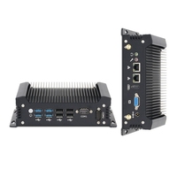 2025 nuevo producto Mini PC Industrial ordenador Industrial sin ventilador PC integrado con 4ª a 12ª generación Intel I3 I5 I7 CPU 2 GbE LAN