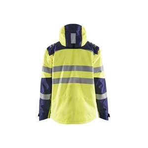 BLAKLADER - 449619183389S Chaqueta de concha de alta visibilidad Amarillo/Azul marino-EAN 7330509714843 ROPA DE TRABAJO DE LA HI-VIS - Product Image 2