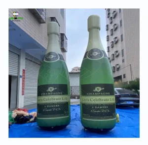Airfun定制酒瓶充气和巨型充气香槟瓶广告